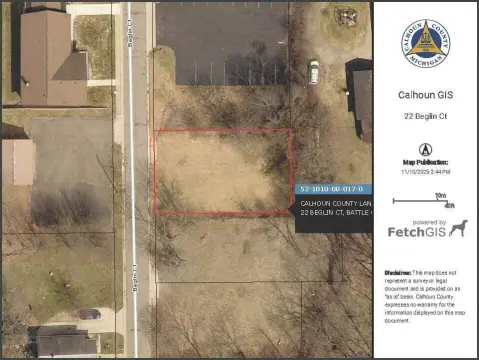 Vacant Land in Battle Creek