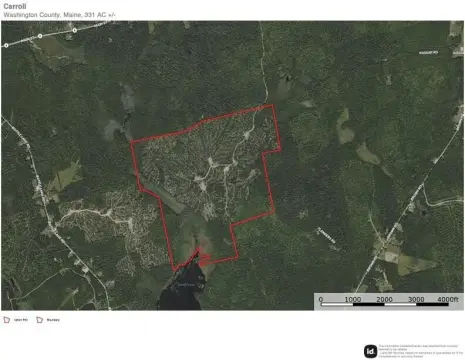 Maine Woodland with Lake Views