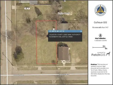 Vacant Land in Battle Creek