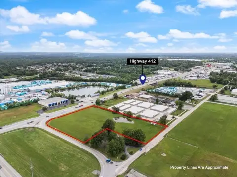 Siloam Springs Land with Highway Frontage