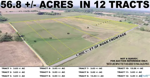 56.8 Acres Usable Land