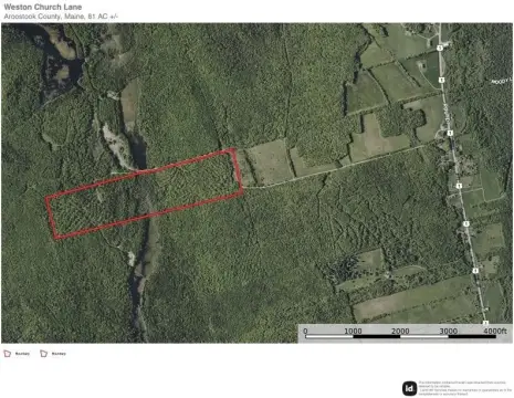 Maine Land with Trout Brook