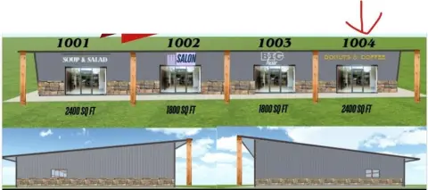 New Retail Space with Drive-Through