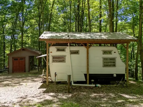 Seasonal Campground Land with Trailer
