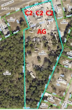 Commercial Land with Highway Frontage
