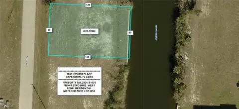 Residential Lot in Cape Coral