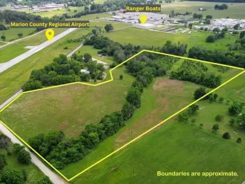 Acreage with Two-Side Road Access