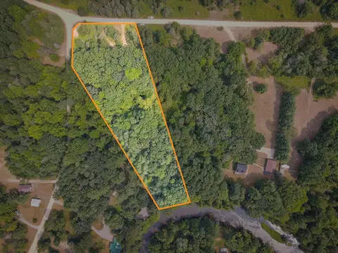 Wooded Riverfront Land Corner Lot