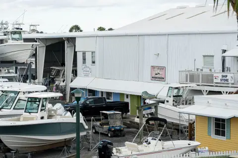 Marina with Marine Service Facilities
