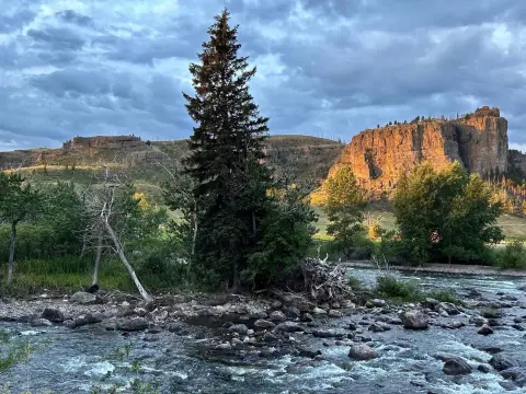 Scenic Land by Stillwater River