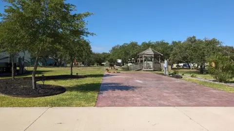 RV Resort Lot with Hookups