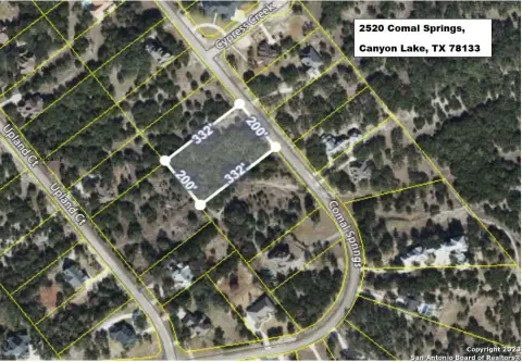 Canyon Lake Land For Sale