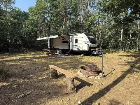 Improved Recreation Land with Trailer