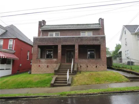 Side-by-Side Duplex with Covered Porch