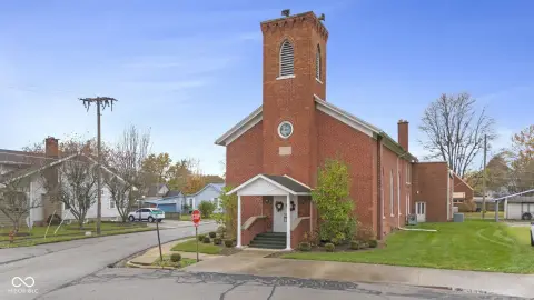 Church Facility with Stained Glass