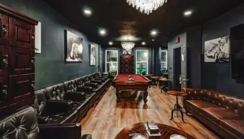Three-Story Cigar Lounge