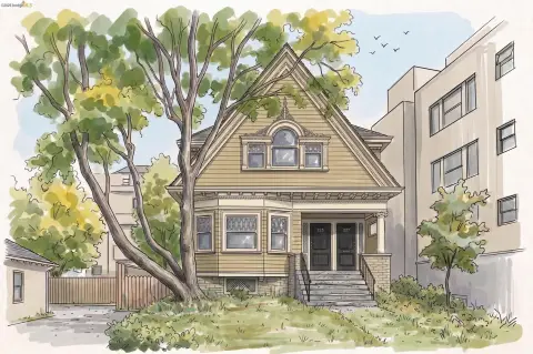 Oakland Duplex with Development Potential