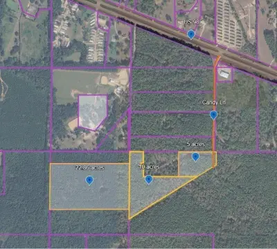 Undeveloped Wooded Land for Sale