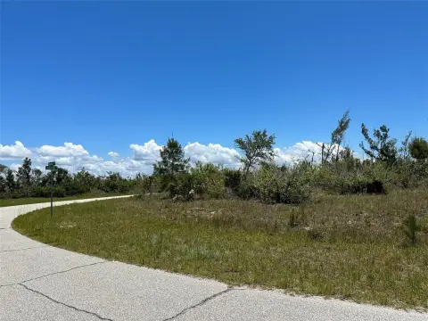 Oversized Corner Lot with Water Views