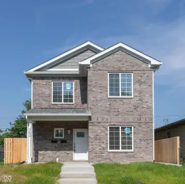 New All-Brick Duplex with Two Garages