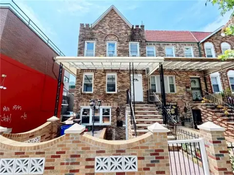 3-Family Semi-Detached Brick Home