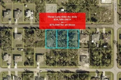 Lehigh Acres Triple Lot