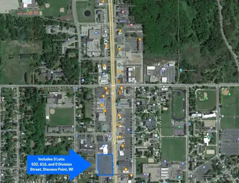 Prime Commercial Land in Stevens Point
