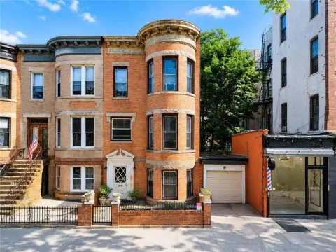 Semi-Detached 4-Family Brick Building