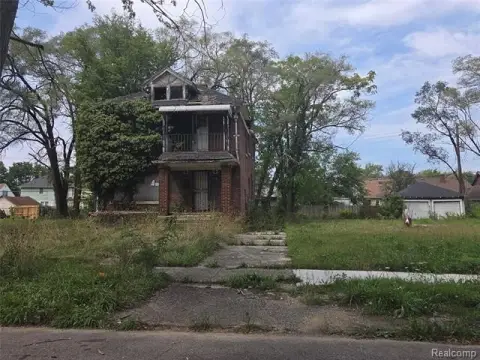 Brick Duplex with Vacant Lot