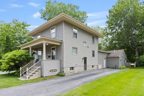 Colonial Duplex with One-Level Apartment