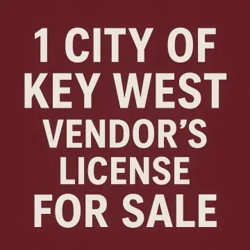 Key West Vendor's License