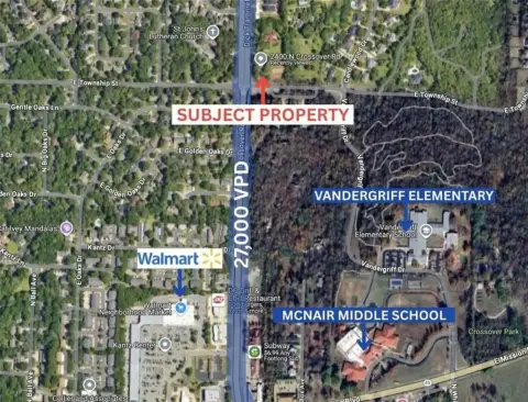 Corner Lot with Traffic Light