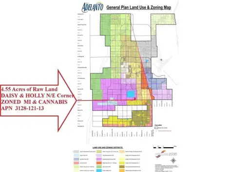 Industrial Land with Cultivation Zoning