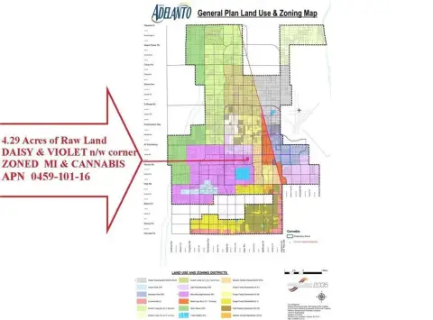 Industrial Land with Cannabis Zoning