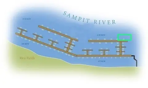 45 Foot Boat Slip For Sale