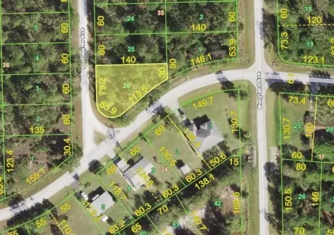 Corner Lot in Tropical Gulf Acres