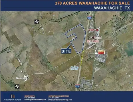 69.99 Acres on I-35