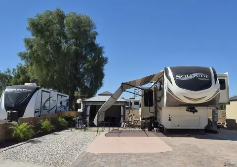 Yuma RV Lot in Resort