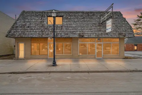 Two Storefronts in Downtown Croswell