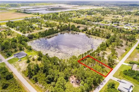 Lakefront Lot in Lehigh Acres