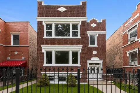 Brick Two-Unit Multifamily Building