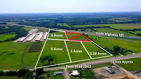 Commercial Land with Double Road Frontage