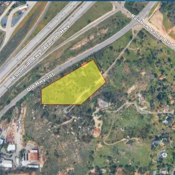 Fallbrook Land with Freeway Exposure