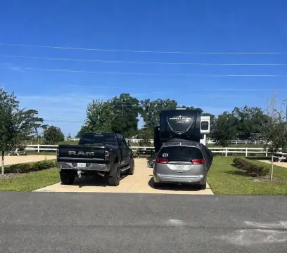 RV Resort Lot with Full Hookups
