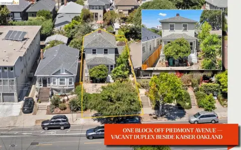 Vacant Duplex With Detached Garages