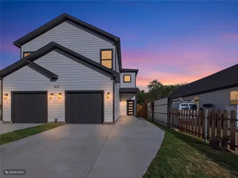 Two-Story Duplex with Private Garages