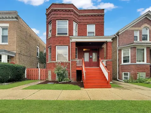 Brick Duplex with Detached Garage