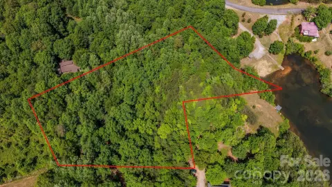 Lake Lure Waterfront Wooded Lot