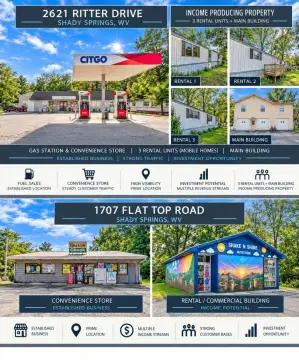 Gas Station With Rental Units