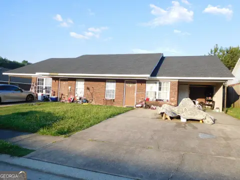 Brick Duplex with Carports